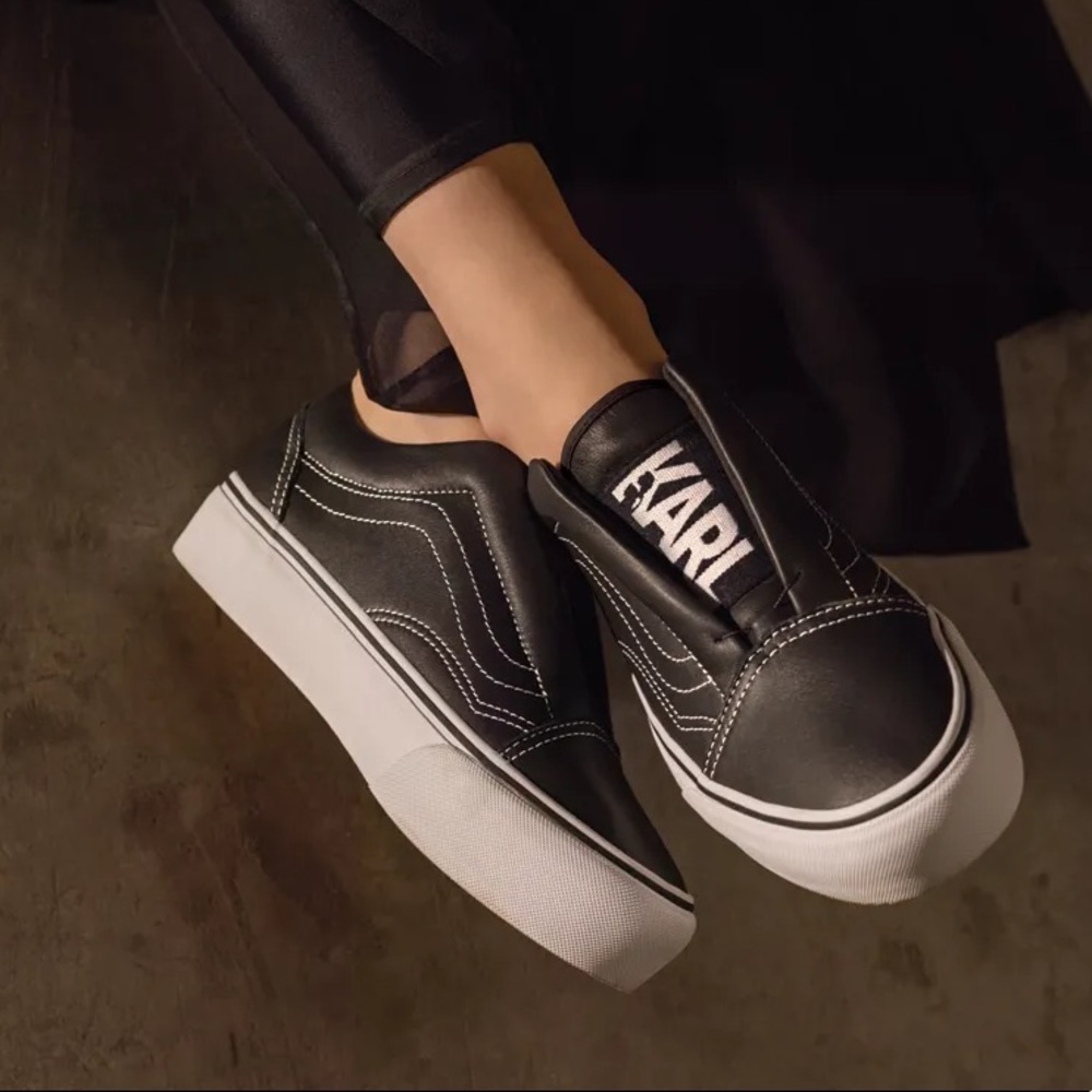 Karl Lagerfeld Vans Old School Platform